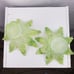 Murano Decorative Accent Green Candle Holders