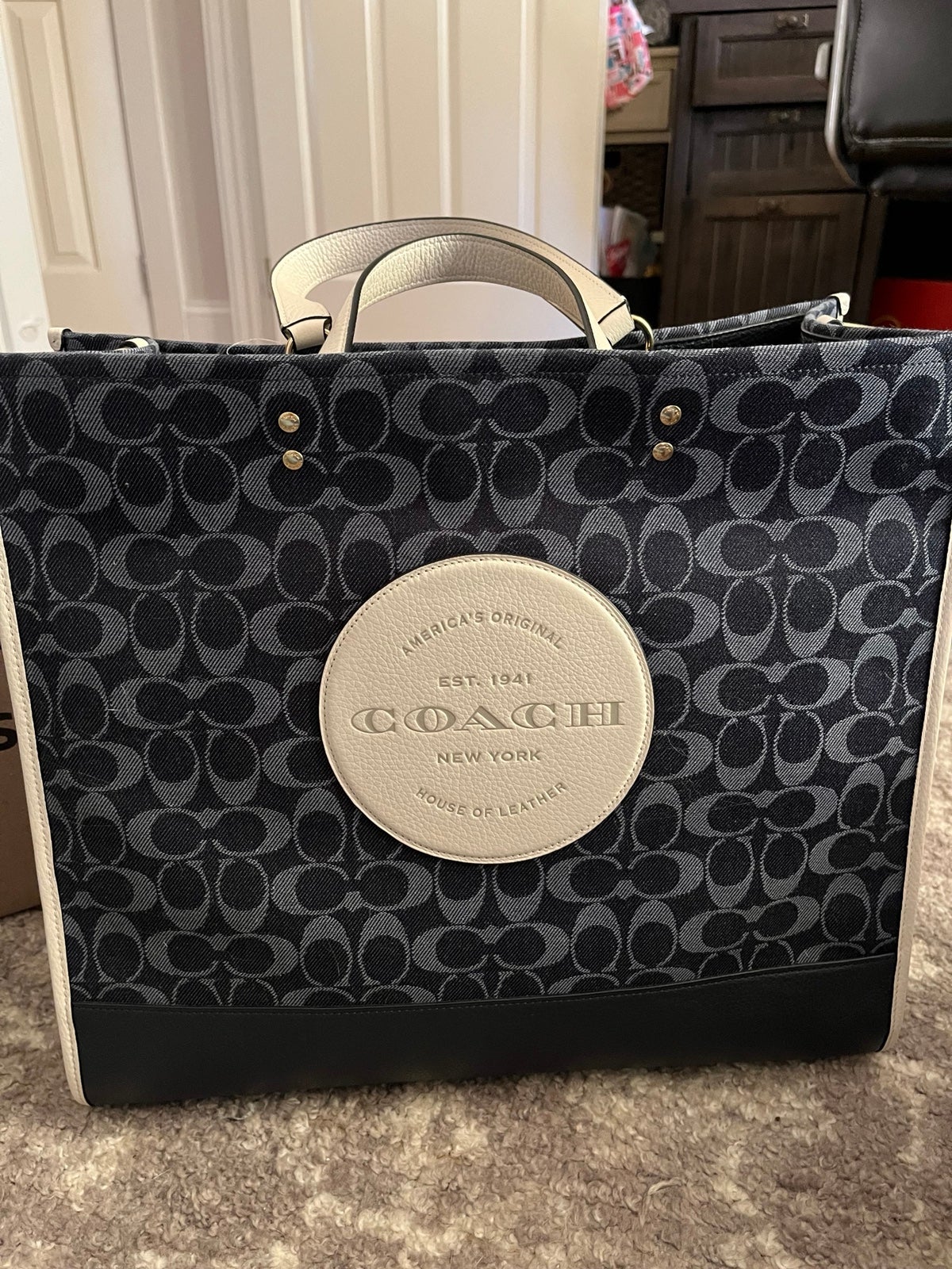 Coach Dempsey Tote NWT