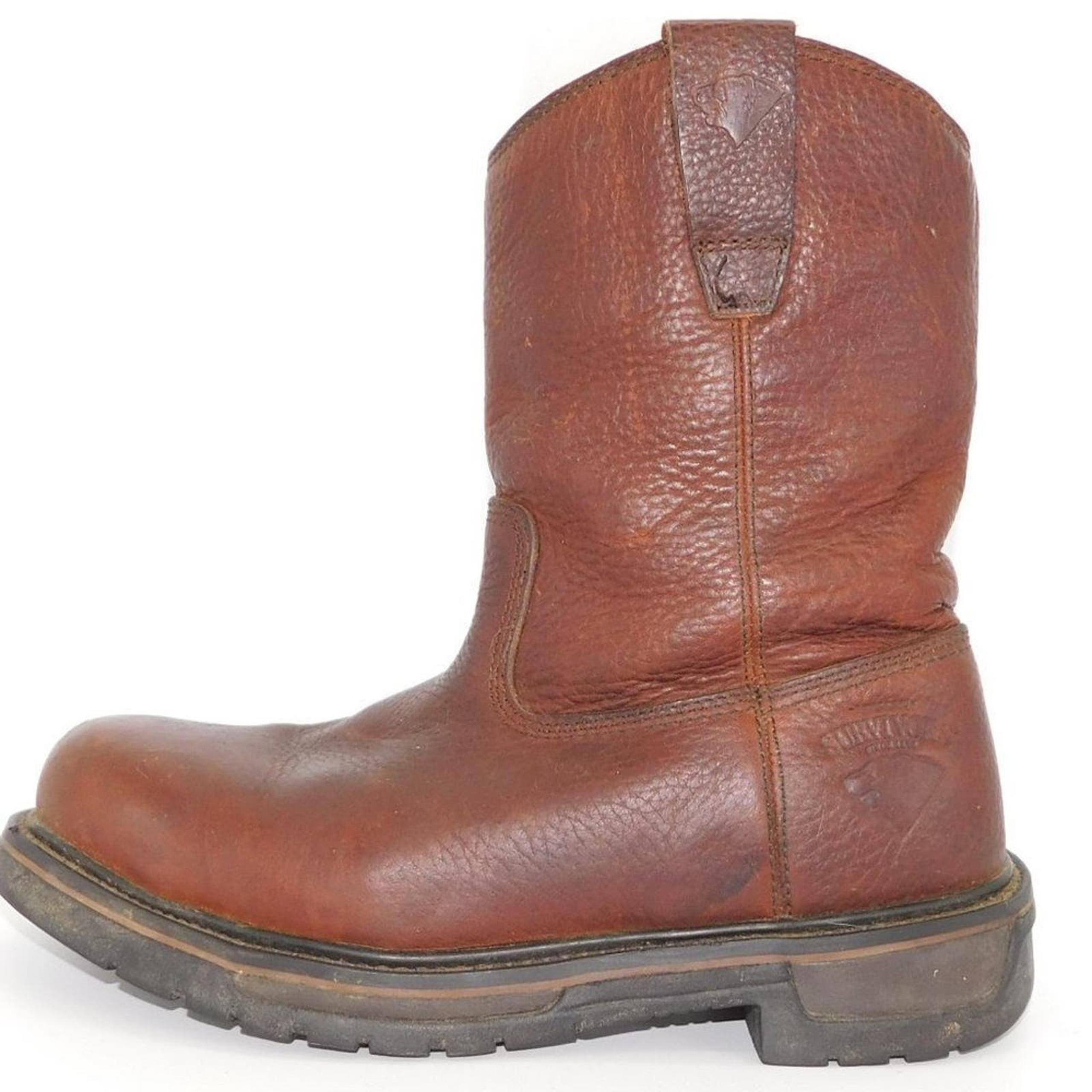 HERMAN SURVIVORS Workhorse Steel Toe Brown Boot Men's Size 8