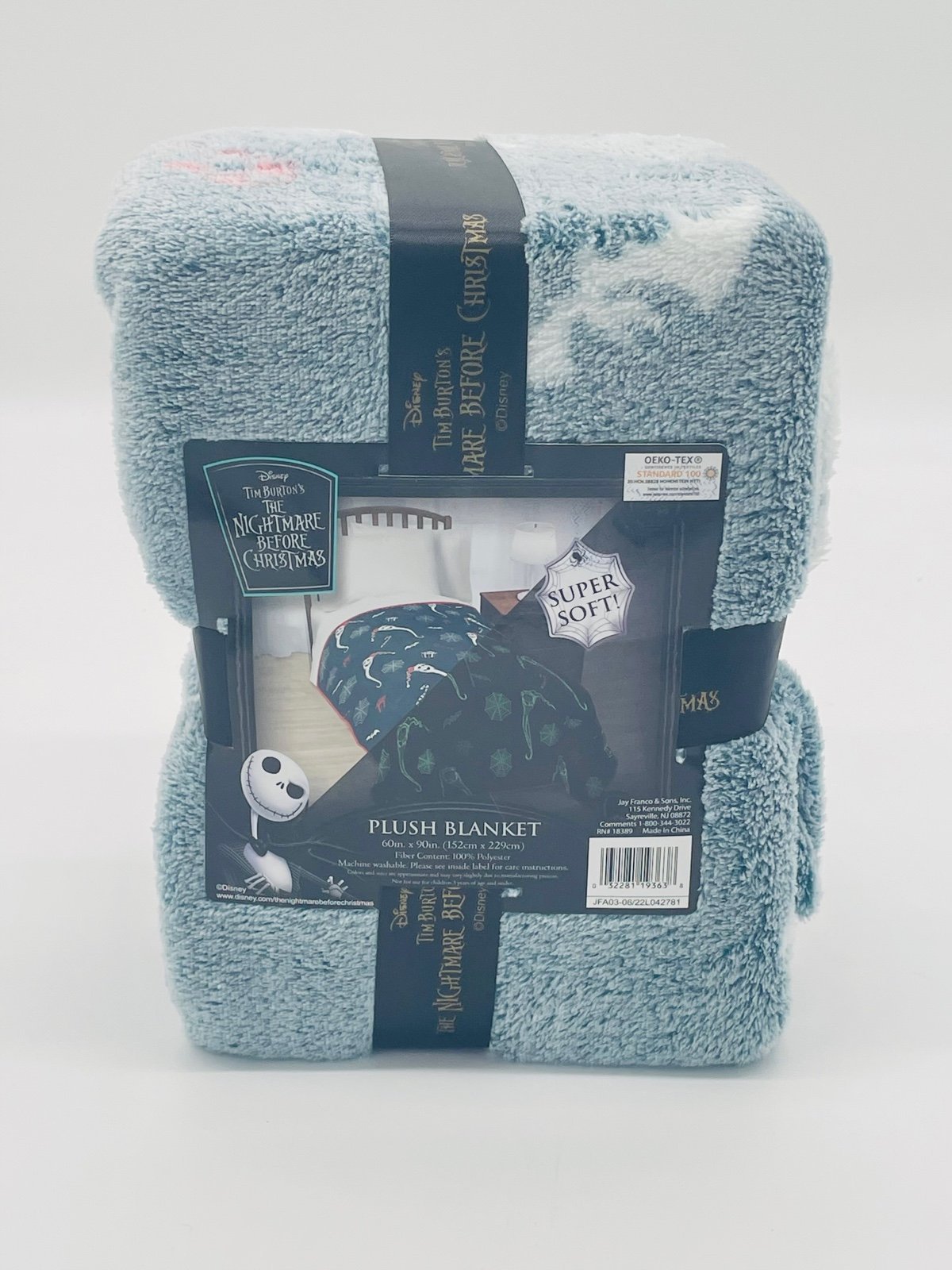 Nightmare before Christmas Glow in the Dark Blanket