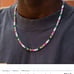 GLD Shop Multicolor Oval Cut Tennis Chain