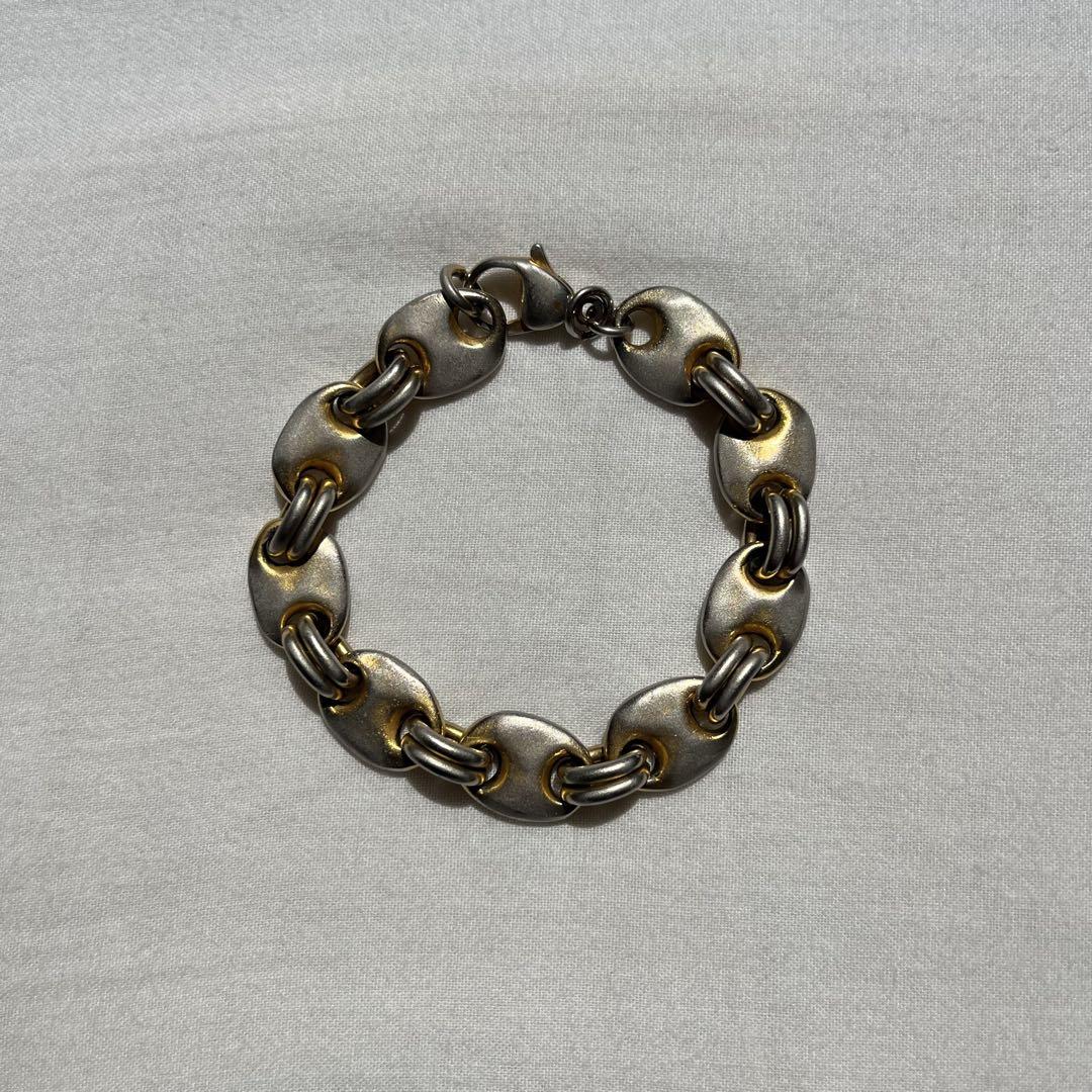 Vintage Loewe Bracelet Silver Tone Cuff Style 6.5” / Loewe