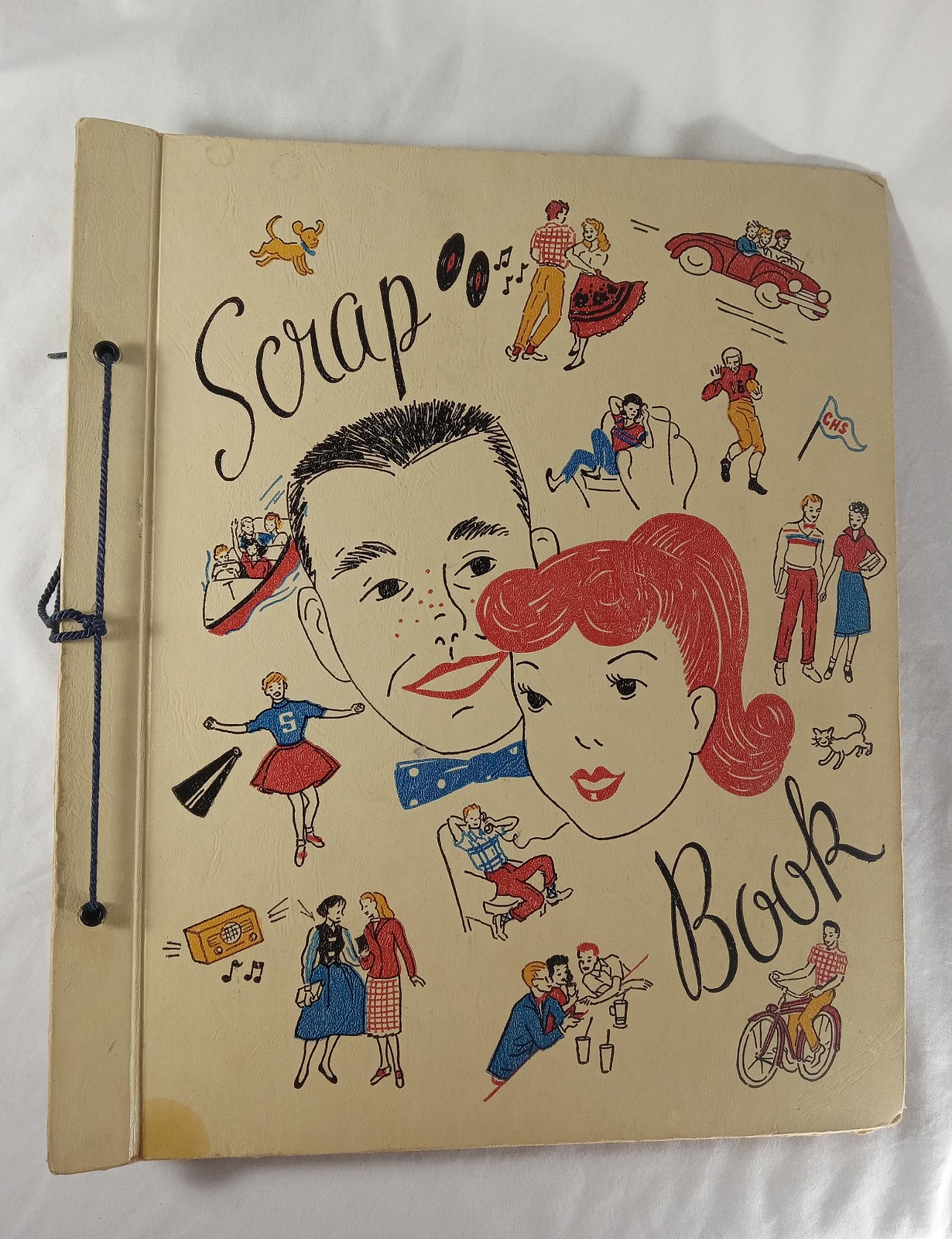 Amazing Vintage 1960's Scrap Book