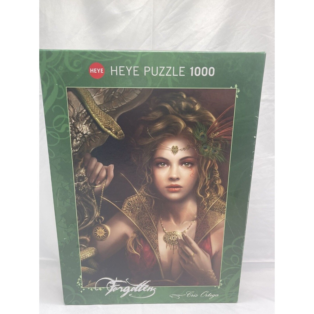 Heye Jigsaw Puzzles Forgotten by Cris Ortega Gold Jewelry HY29614 1000 Pieces