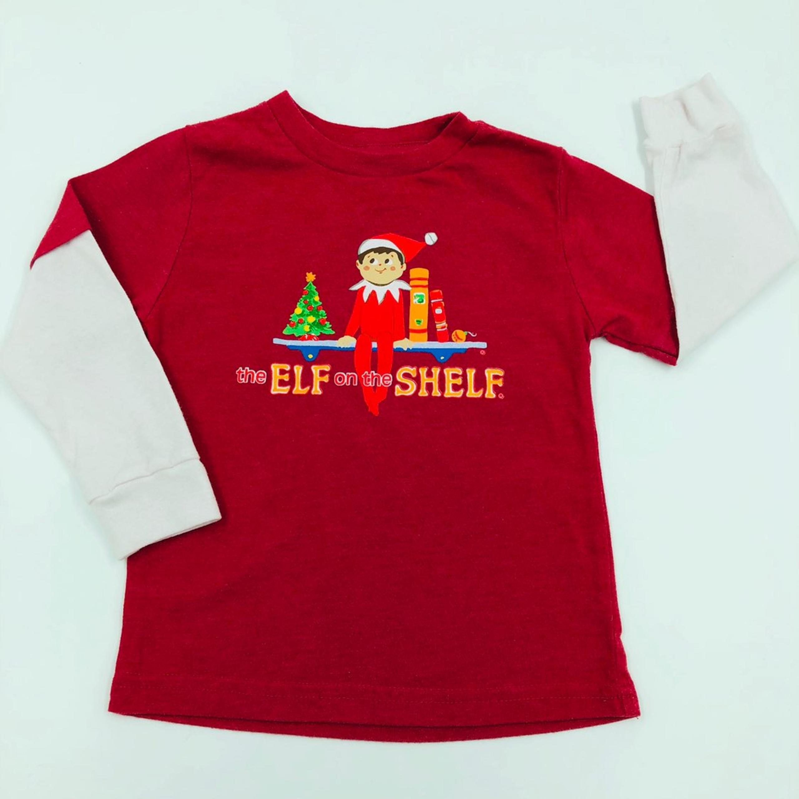 Elf On The Shelf Long Sleeve Tee 2T