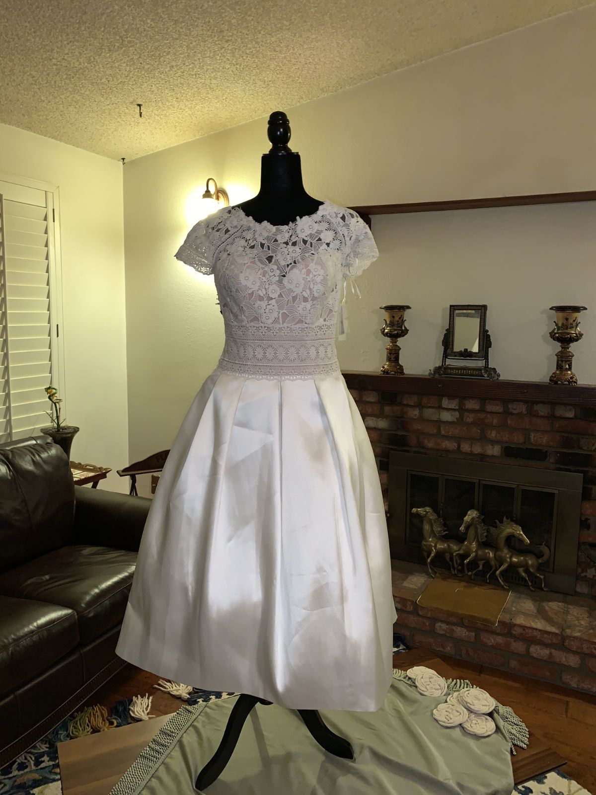 Authentic Pronovias Short Wedding Dress
