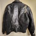 Vintage 100% Genuine Black Leather Jacket. Winlit Brand. Made in Korea.