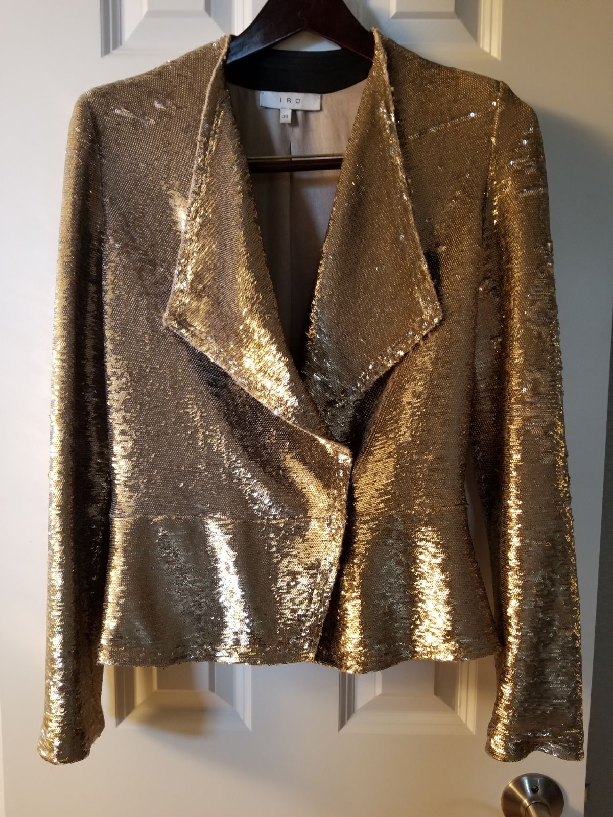 IRO gold jacket
