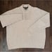 VTG Eddie Bauer Sweater Mens XL Beige Fishermans Knit Henley Grandpa Core Y2K
