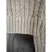 VTG Eddie Bauer Sweater Mens XL Beige Fishermans Knit Henley Grandpa Core Y2K