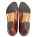 Salvatore Ferragamo Women's Brown Leather Slip On Block Heel Loafers Size 6.5 C