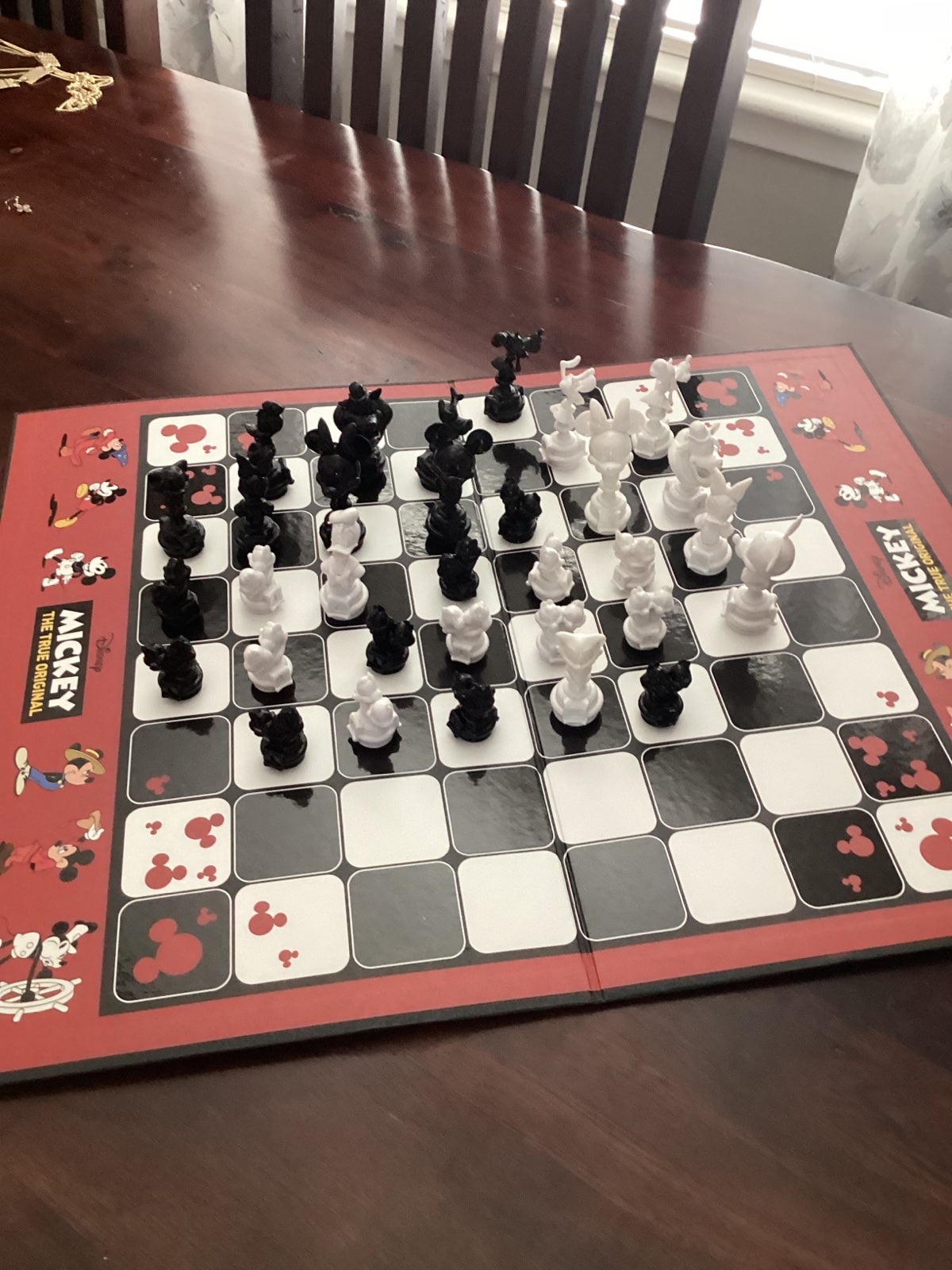 Mickey Mouse 90th Anniversary Chess Set