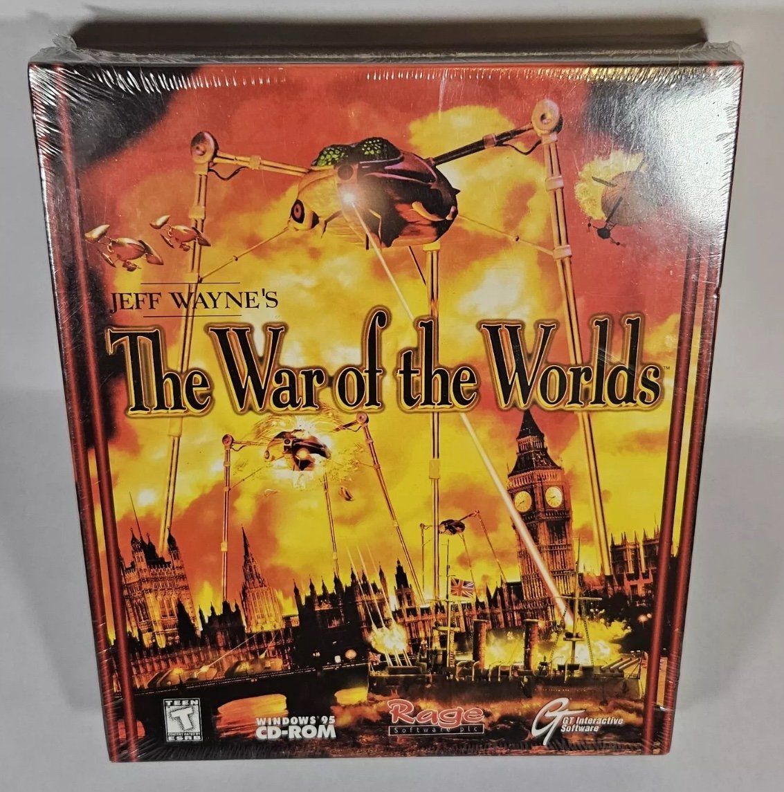 Jeff Waynes War of the Worlds PC Game In Box Sealed Never Opened RARE