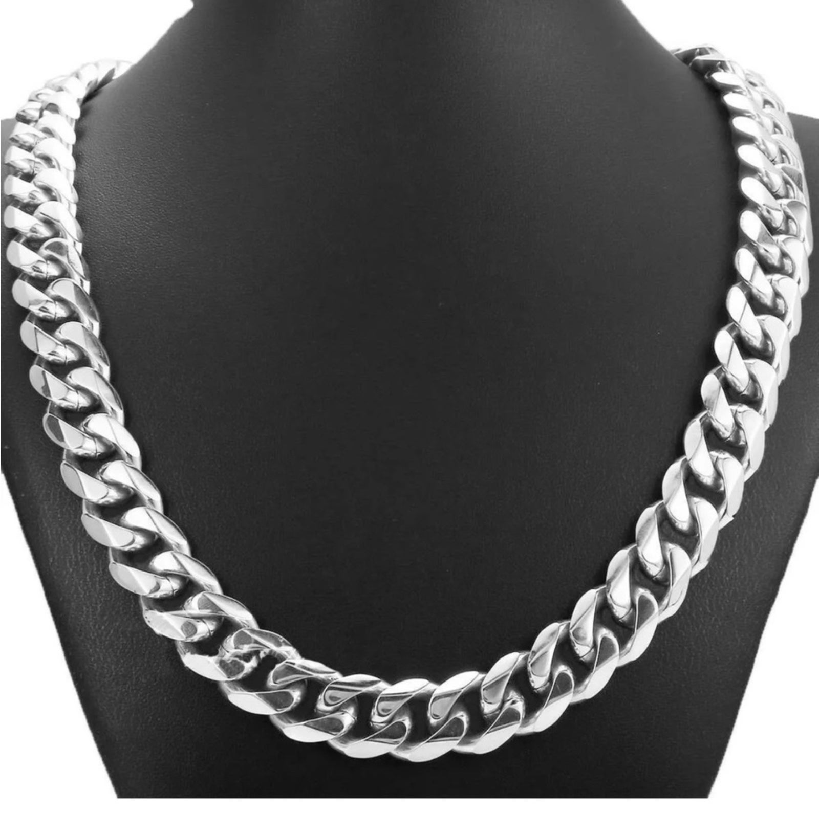 Cz Diamond Cubian Chain Stamp 14k Gold Plated 5X Layered steel choker 24Inch