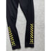 NWT Off-White c/o Virgil Abloh Women's Yellow Logo LEGGINGS Size Large