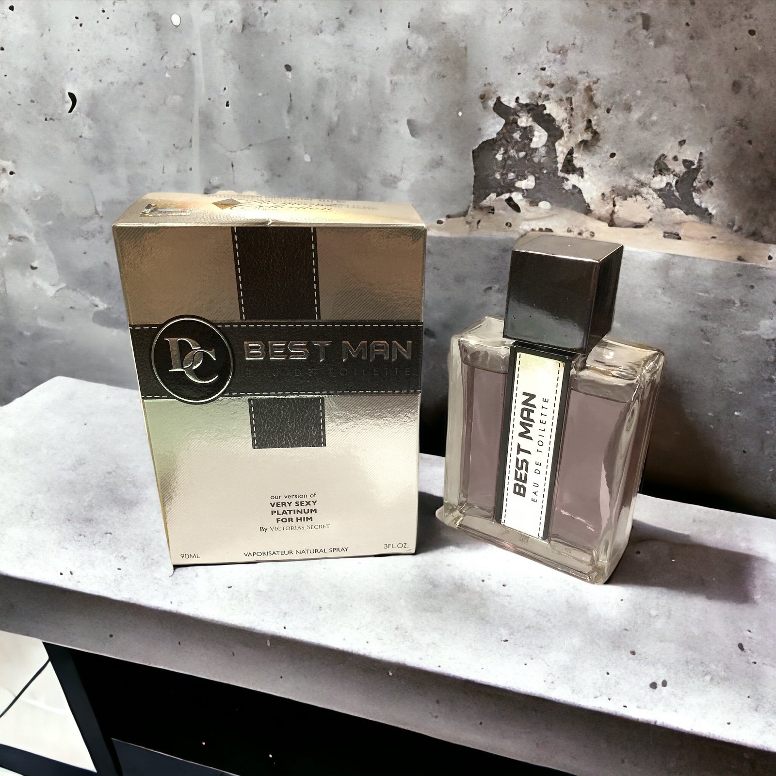 Best man Eau De Toilette 3 Oz by Diamond collection