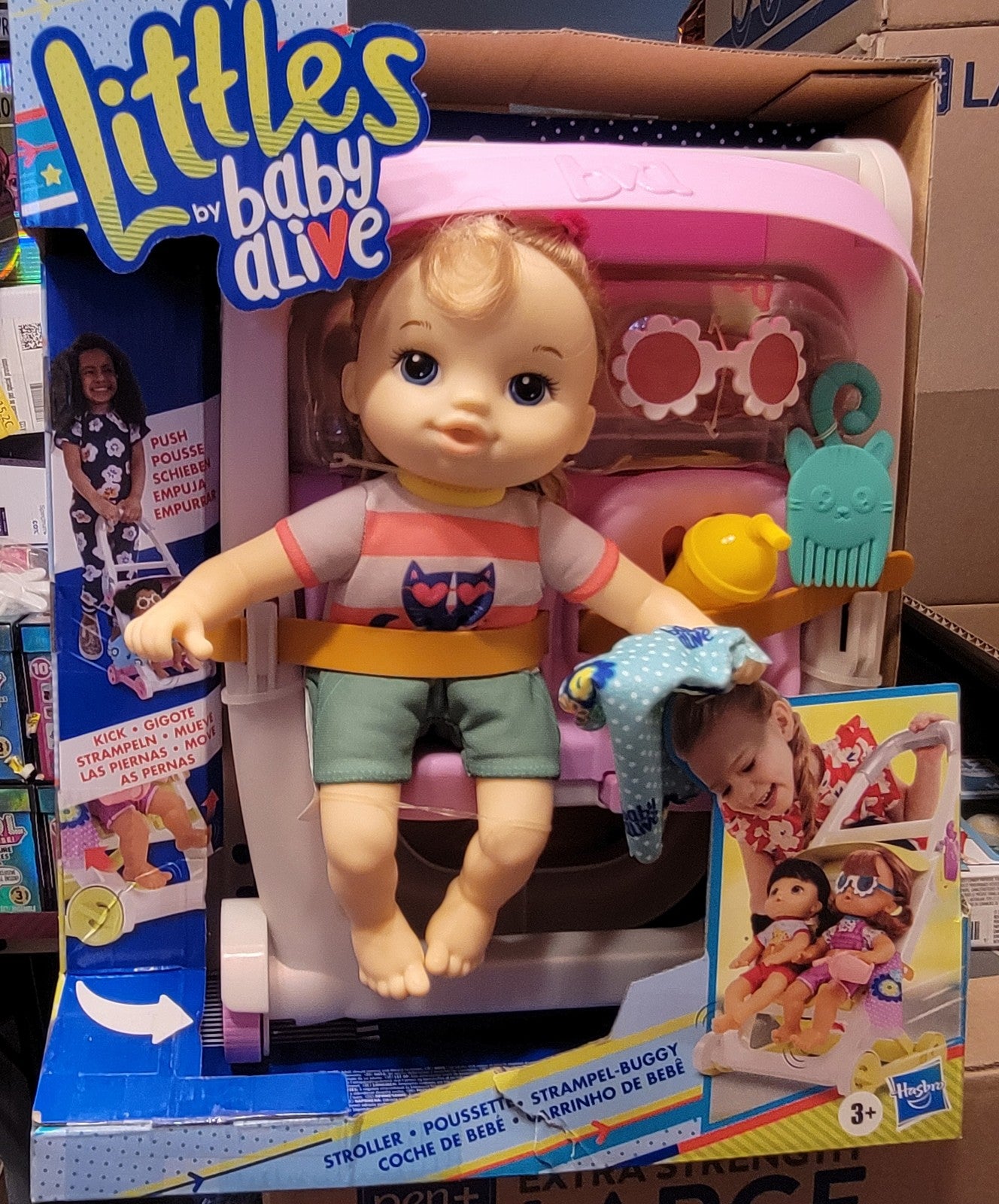 Babyalive Littles with a Stroller