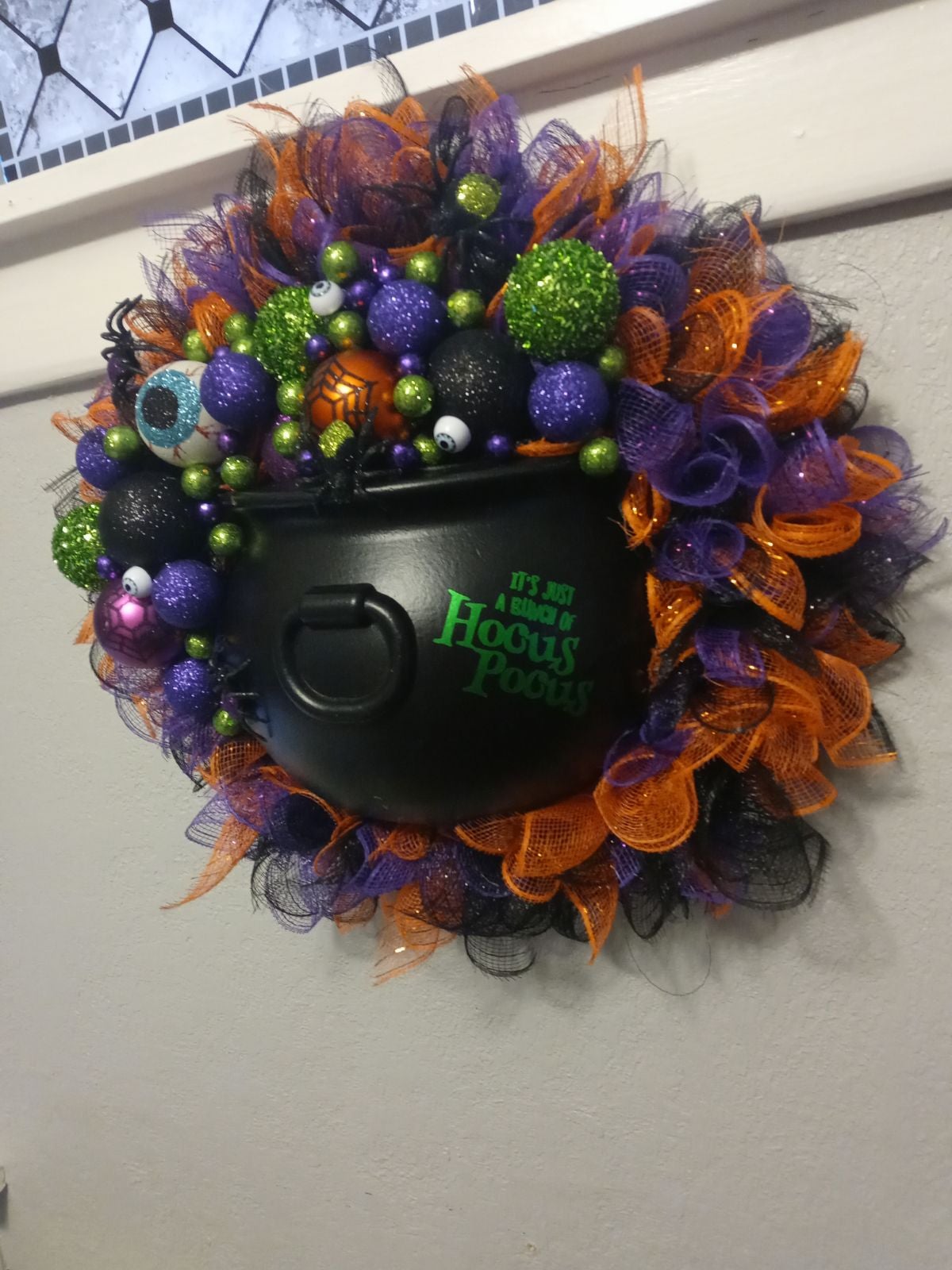 Handmade Hocus Pocus Wreath