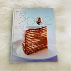 Martha Stewart Living 2002 Annual Recipe Book Collectable