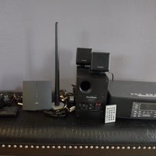 Cambridge SoundWorks Bluetooth enabled Model 88 CD home audio system.
