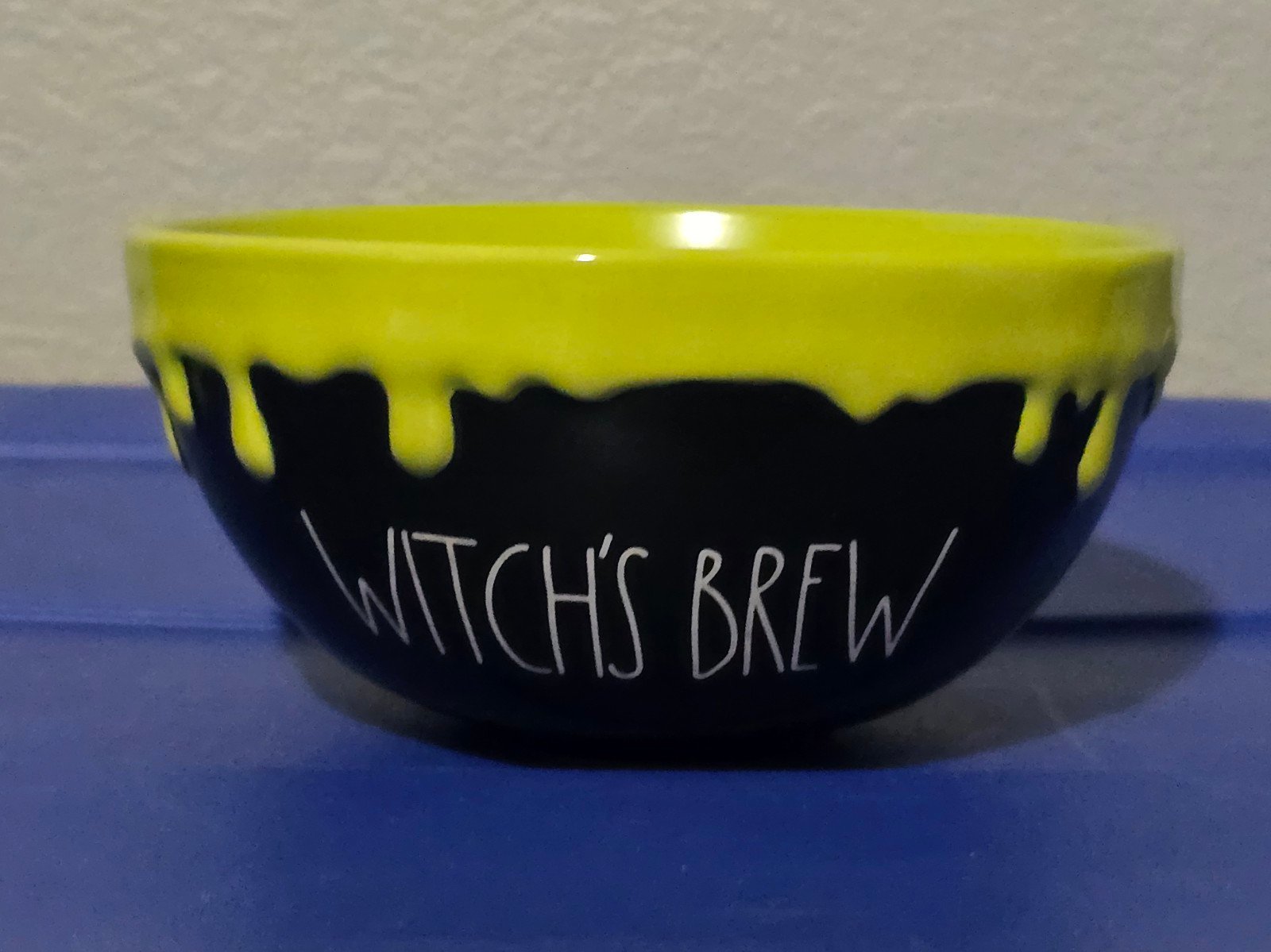 Rae Dunn Witch's Brew Small Green Slime Bowl