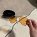 Gucci Orange tinted aviators