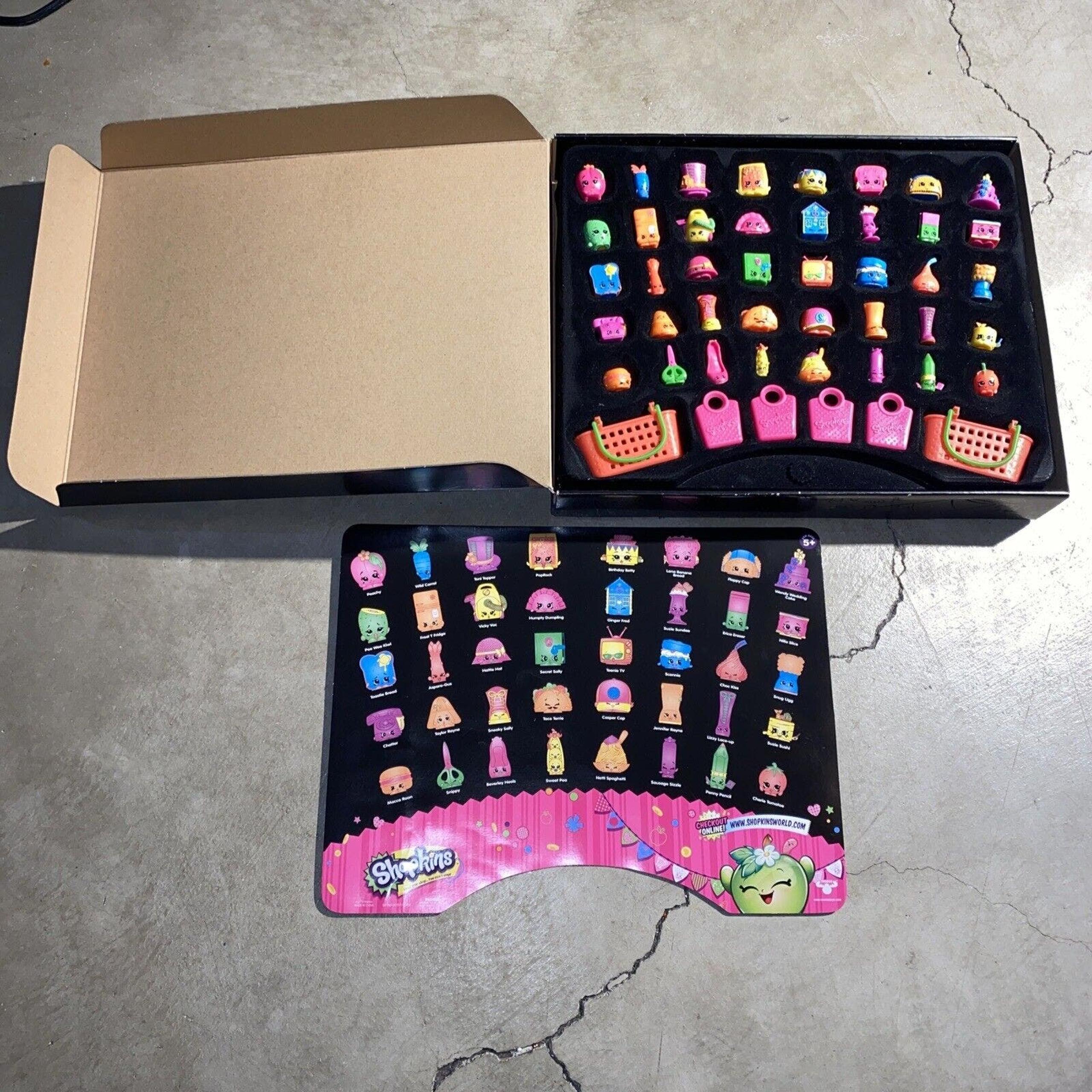 SHOPKINS Mystery Limited Edition set Target exclusive Black Box 46 ct.