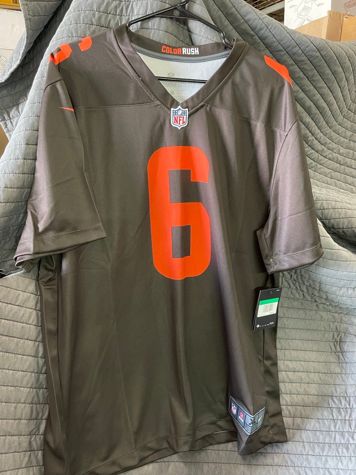 Nike On Field color rush Mayfield “6” jersey