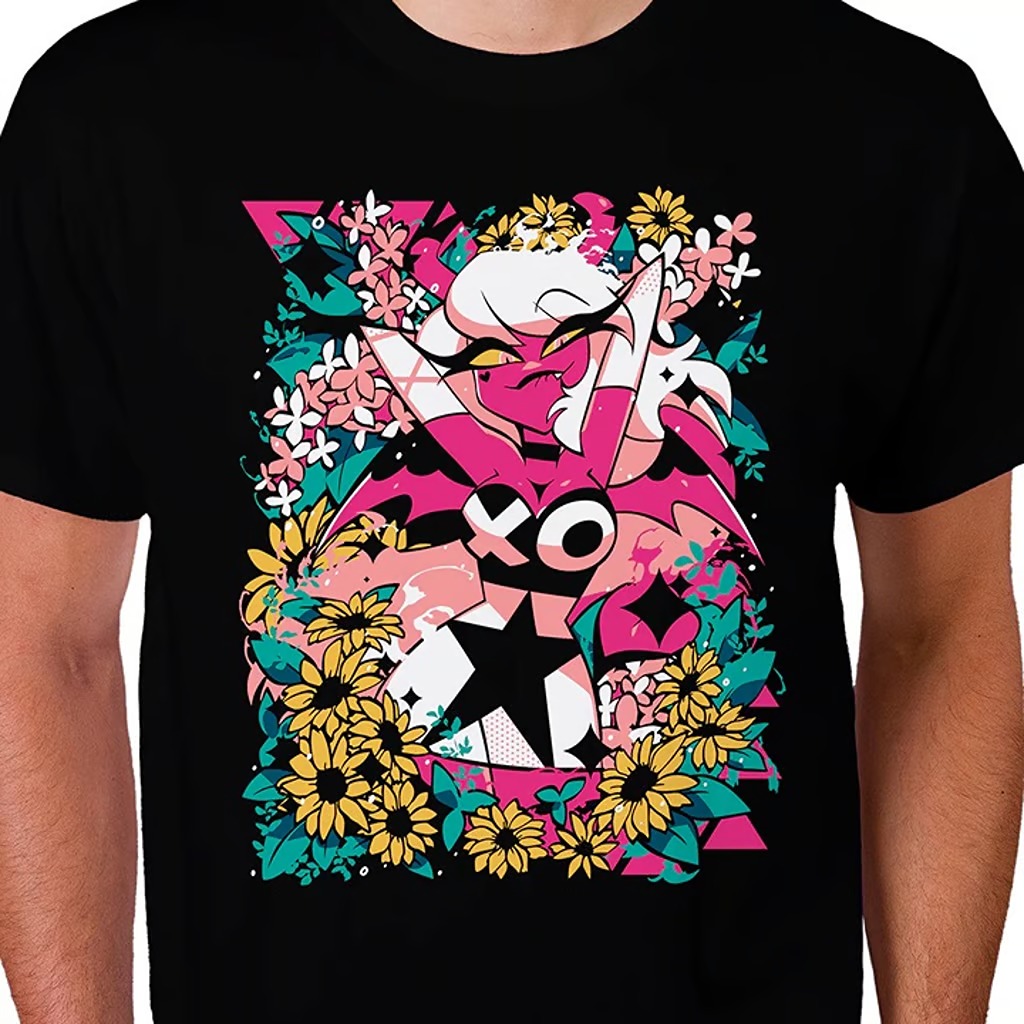 HELLUVA BOSS ヘルヴァボス　スケッチピンボード　Tシャツ Official Helluva Boss 2023 Limited Run Beelzebub Summer