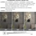Black Gold Wall Sconces Sets of Two Crystal Shade Sconces Wall Modern Lighting