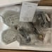 Black Gold Wall Sconces Sets of Two Crystal Shade Sconces Wall Modern Lighting