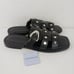 Aerosoles SZ 8 St. Marks Black Leather Fisherman Flat Slide Sandal NWT 110
