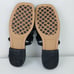 Aerosoles SZ 8 St. Marks Black Leather Fisherman Flat Slide Sandal NWT 110