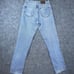 Vintage Guess Jeans Mens 31 Straight Light Triangle Y2K 90s USA Distressed