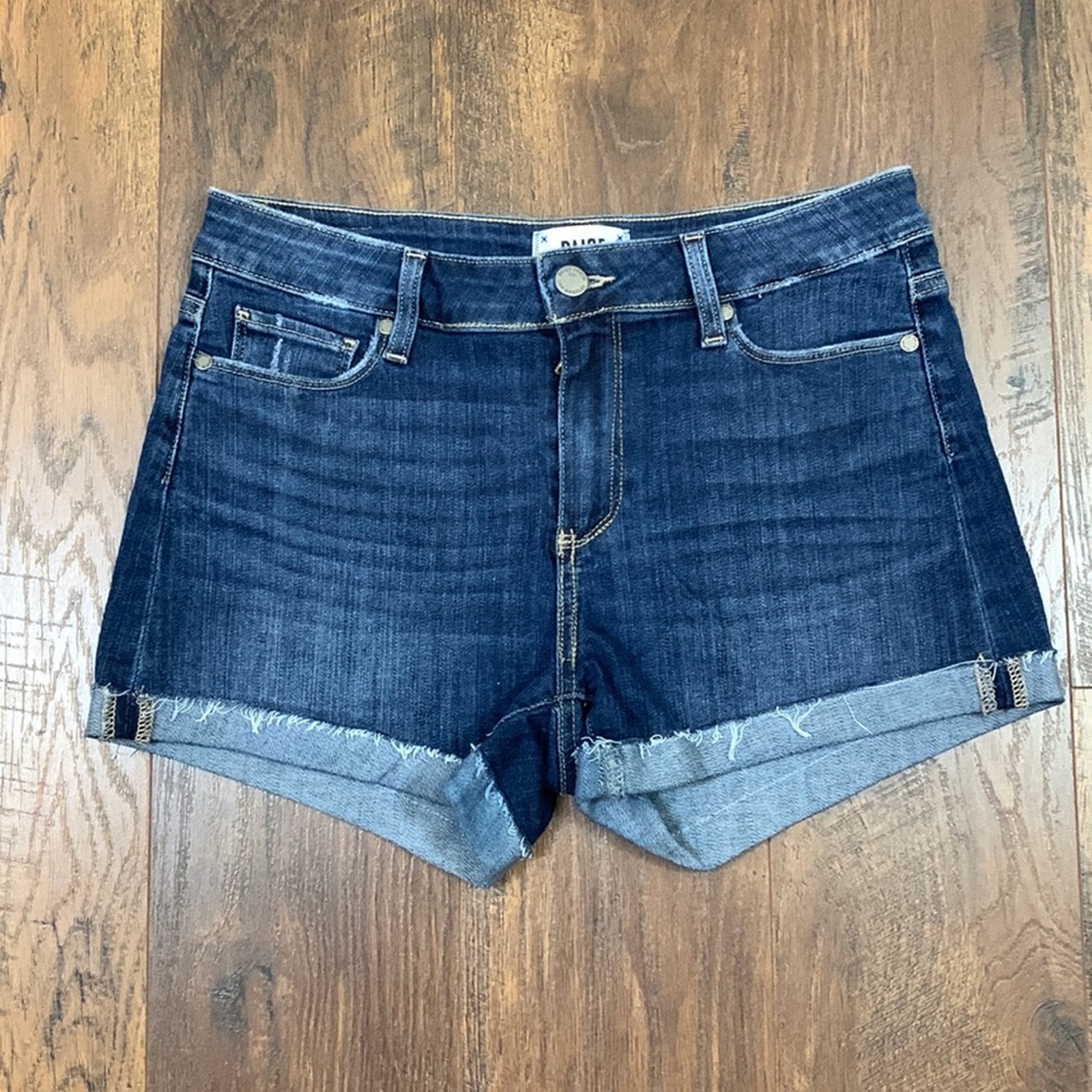 PAIGE Jimmy Jimmy Short Cuffed Jean Shorts