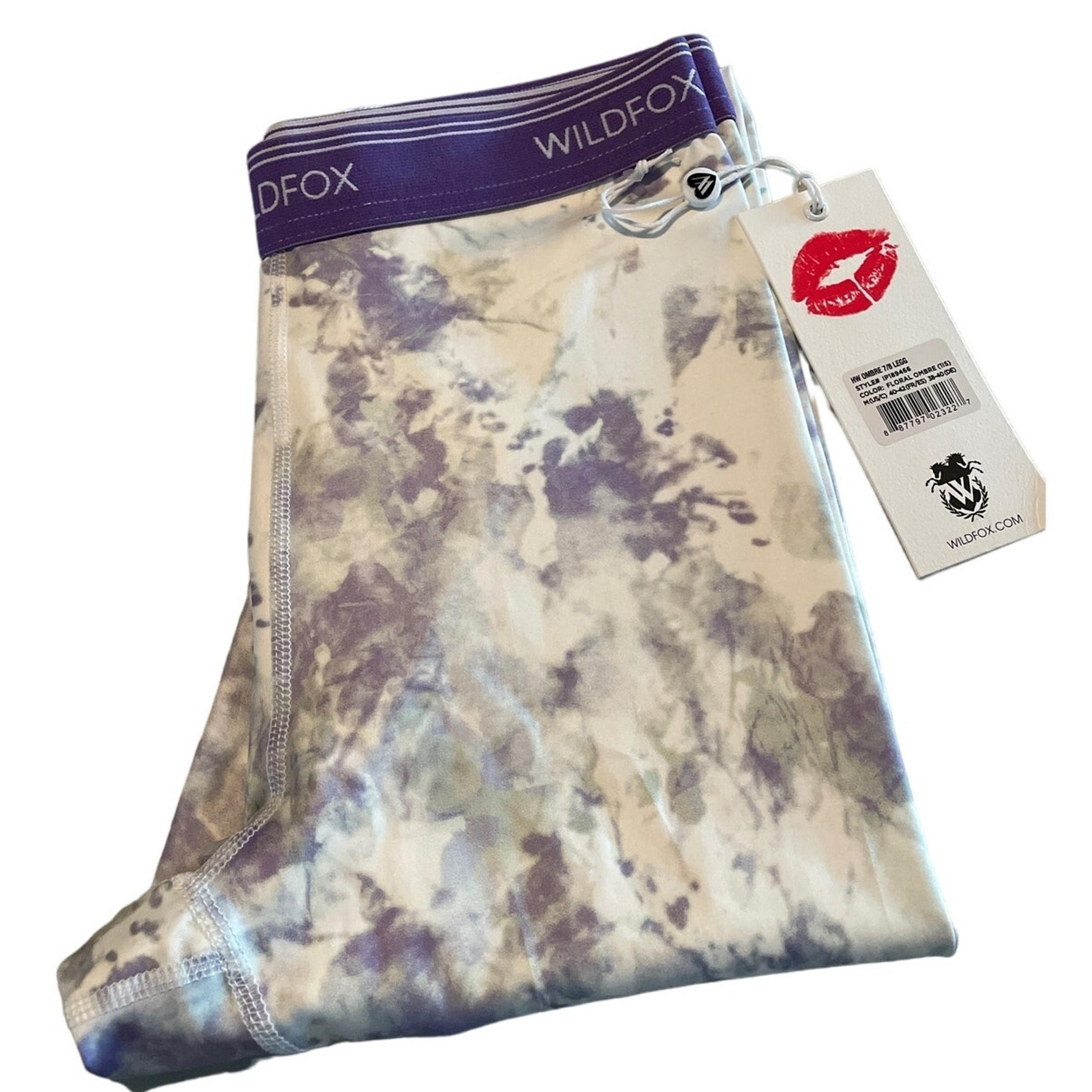 Wildfox High Waist 7/8 Floral Ombre Leggings Medium
