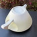 Vintage 3,co Modern Ceramic Luna Teapot & Cups