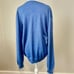 Mario Gilberti Made in Italy 100% merino wool soft blue workwear casual wear