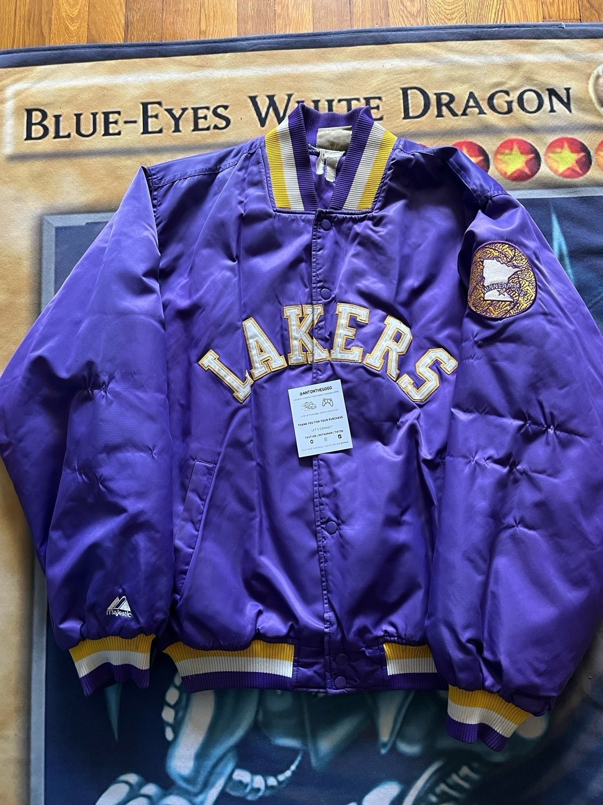 LA Los Angeles Lakers bomber patch Jacket