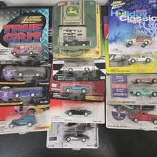 Lot of 13 Johnny Lightning Die Cast Cars 1:64 Scale Some Damaged Packages