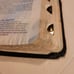 Used NKJV Study Bible Large Print Bonded Leather Black - Includes CD and Code