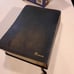 Used NKJV Study Bible Large Print Bonded Leather Black - Includes CD and Code