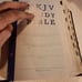 Used NKJV Study Bible Large Print Bonded Leather Black - Includes CD and Code