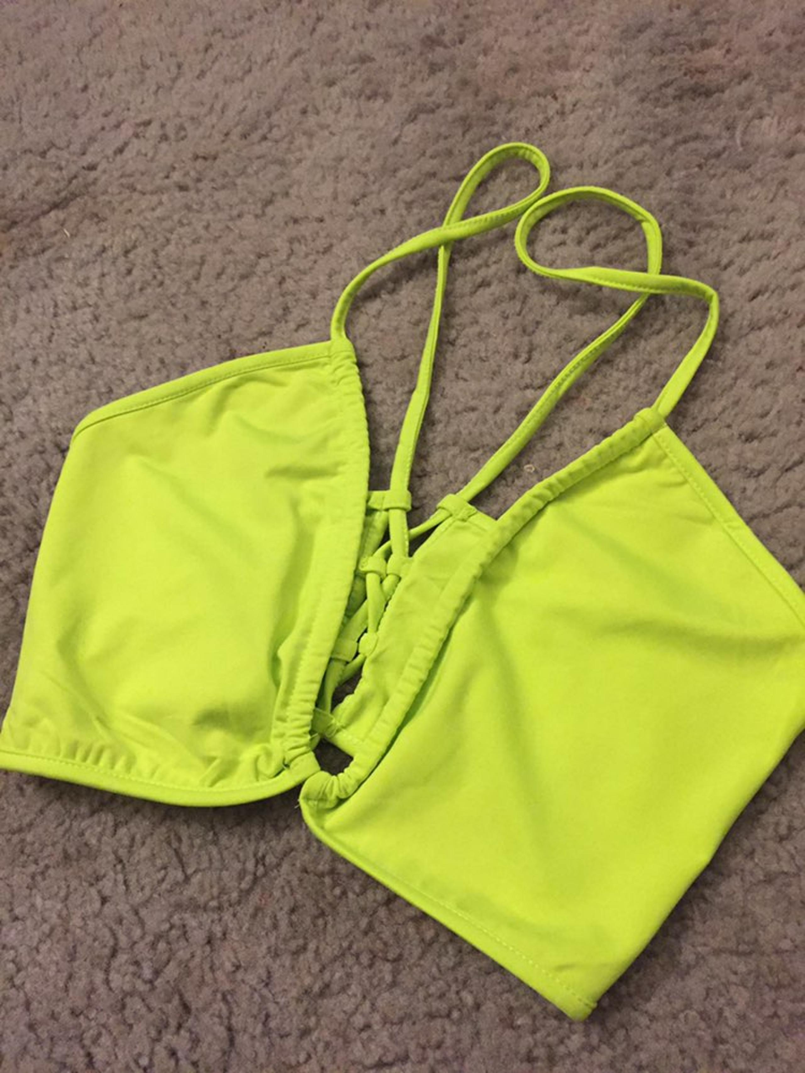 Lace Up Crop Top