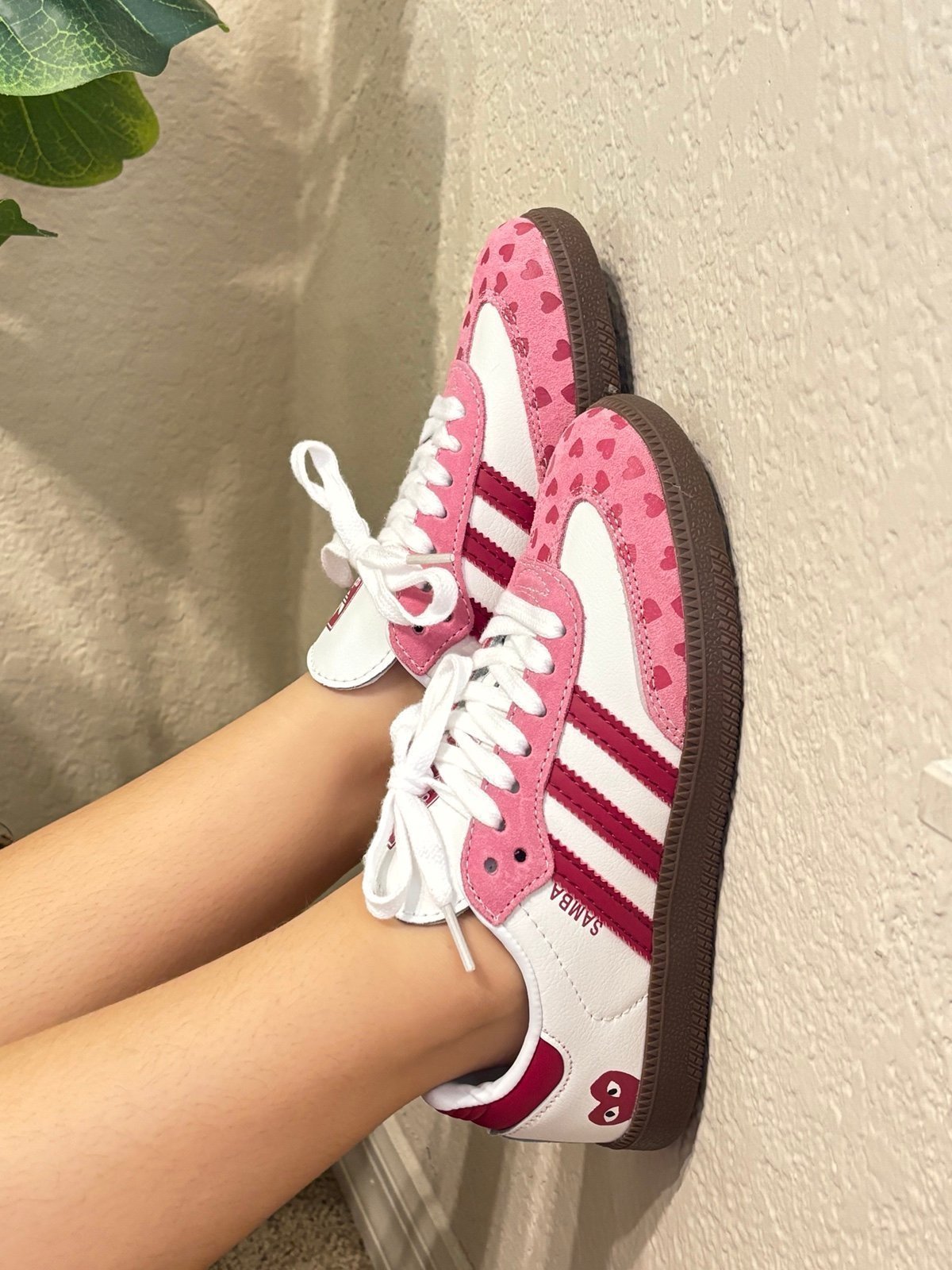 CDG x Adidas red size US 7,5/8