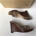 SERGIO ROSSI Authentic Snake Leather Sandals
