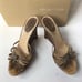 SERGIO ROSSI Authentic Snake Leather Sandals