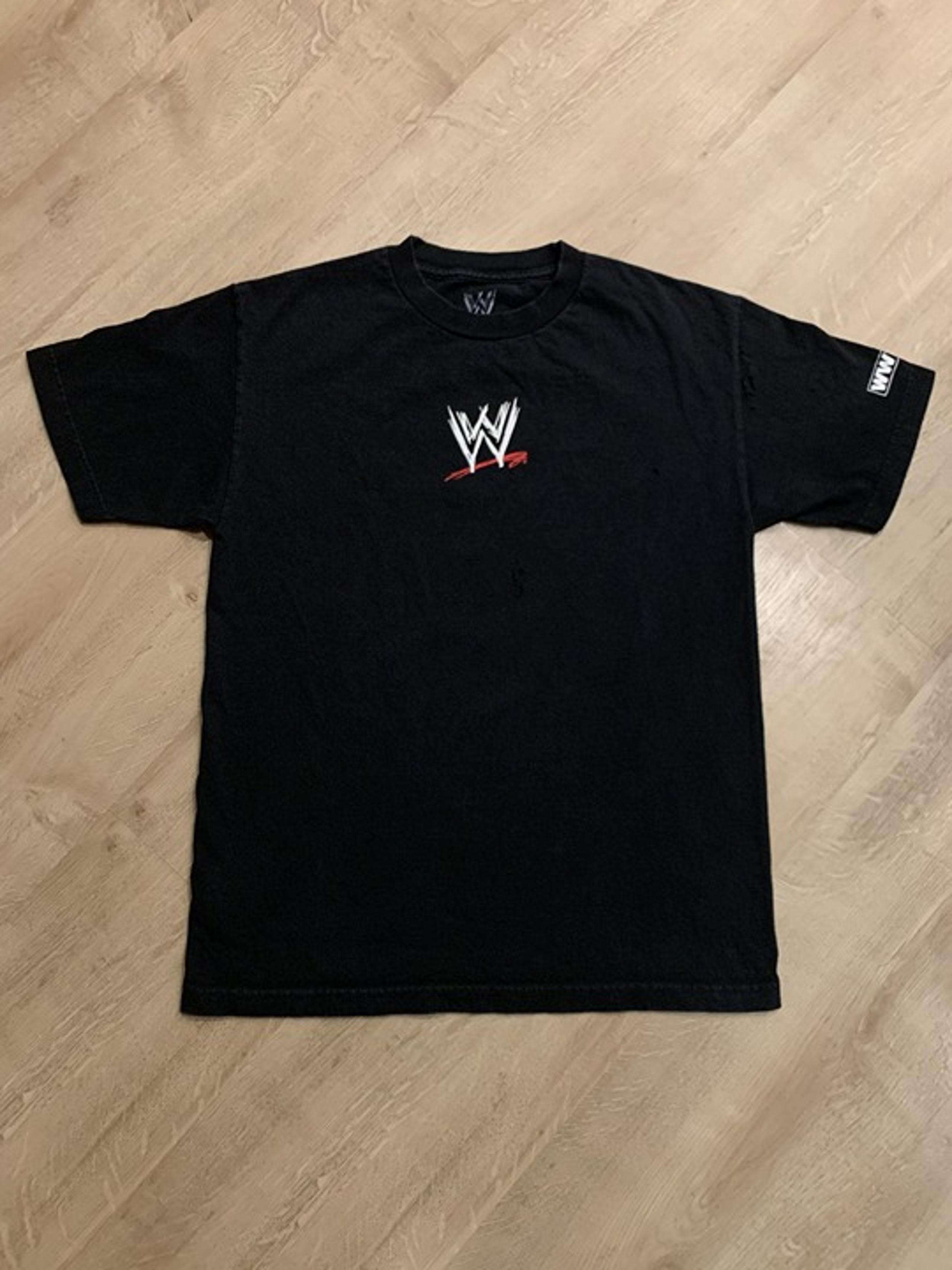 Vintage WWE HD Wrestling Crew Production Tour T-Shirt Men's Medium M Black Raw