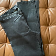 VINCE stretch leather pants women