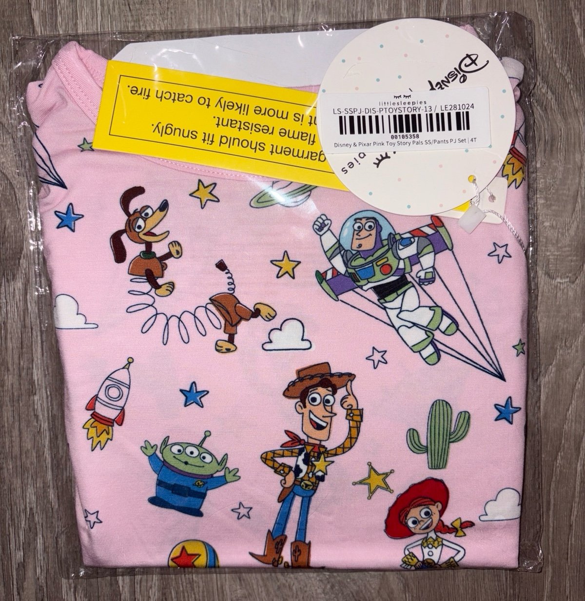 Little Sleepies TOY STORY 4T